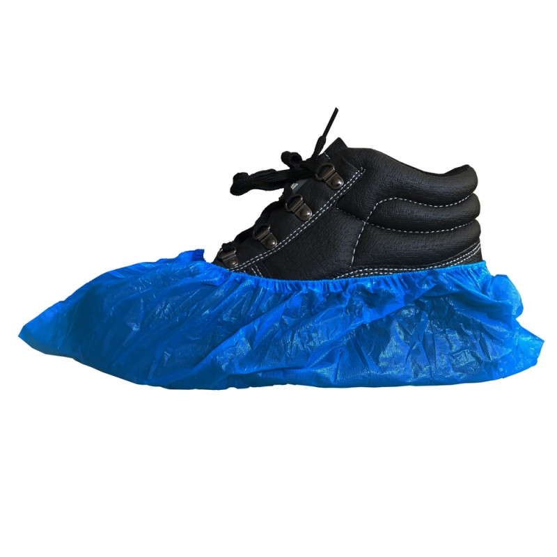 100 Sur-chaussures imperméable en CPE compatible agroalimentaire