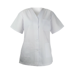 TUNIQUE PRESS. P/C BLANC 240GR