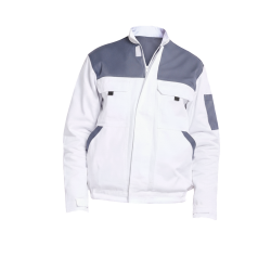 BLOUSON DENNIS BLANC/GRIS