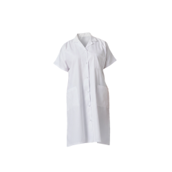 Blouse femme P/C blanc MC...