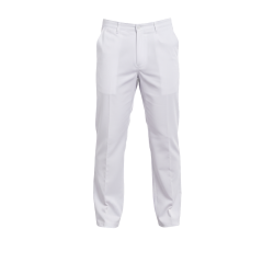 PANTALON P/C BLANC ELASTIQUE