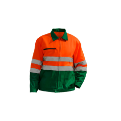 BLOUSON HV EN20471 VERT/ORANGE