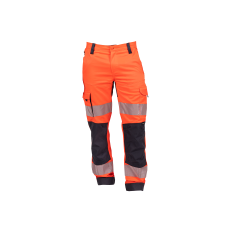 PANTALON PG LEON GRIS/ROUGE